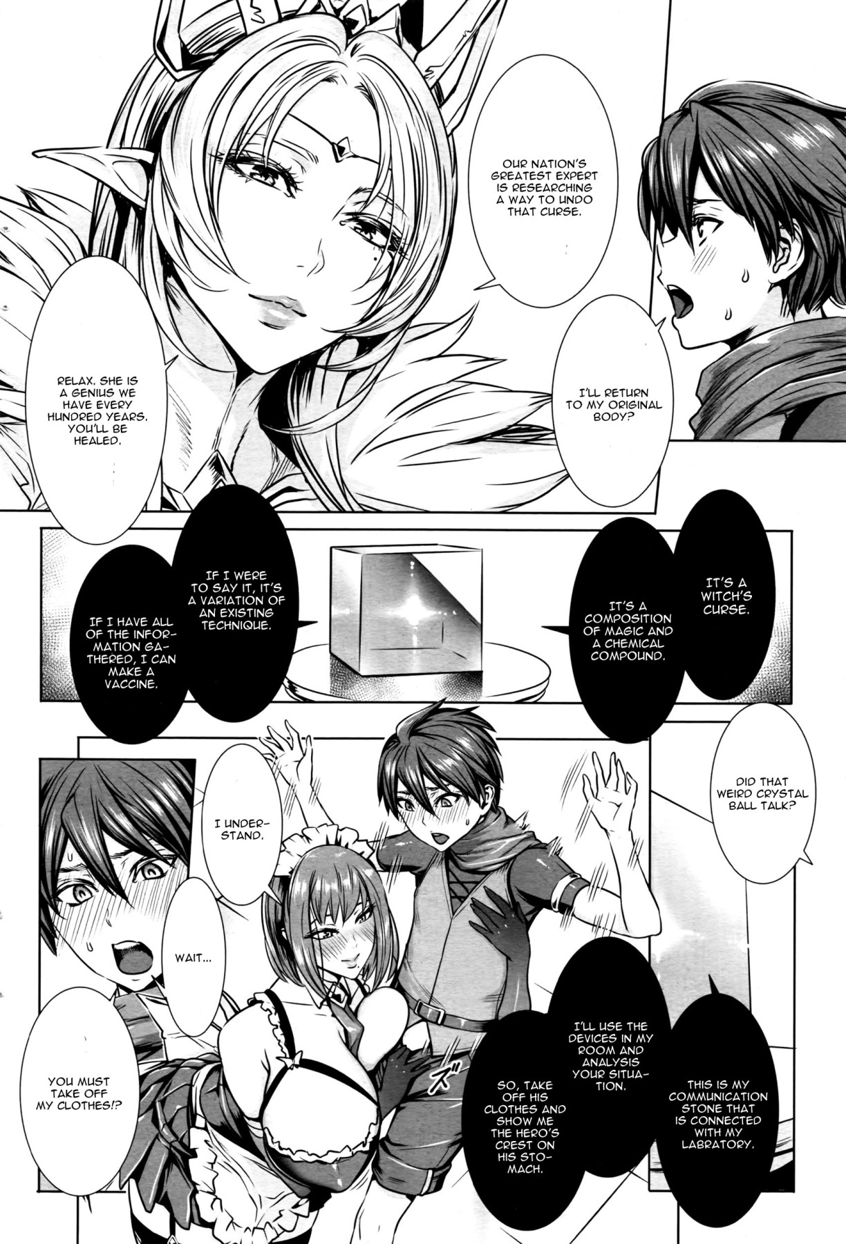 Hentai Manga Comic-Please Cum Lots Lord Hero-Read-5